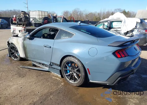 2024 Ford Mustang Dark Horse Fastback из США, поврежденный, VIN 1FA6P8R00R5500513